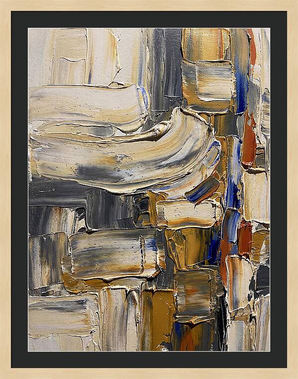 Abstract Motion In Palette Knife