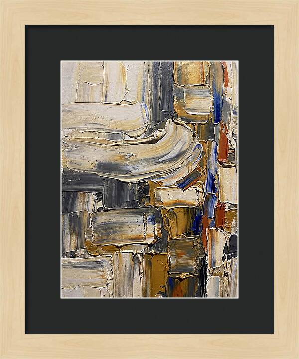 Abstract Motion In Palette Knife