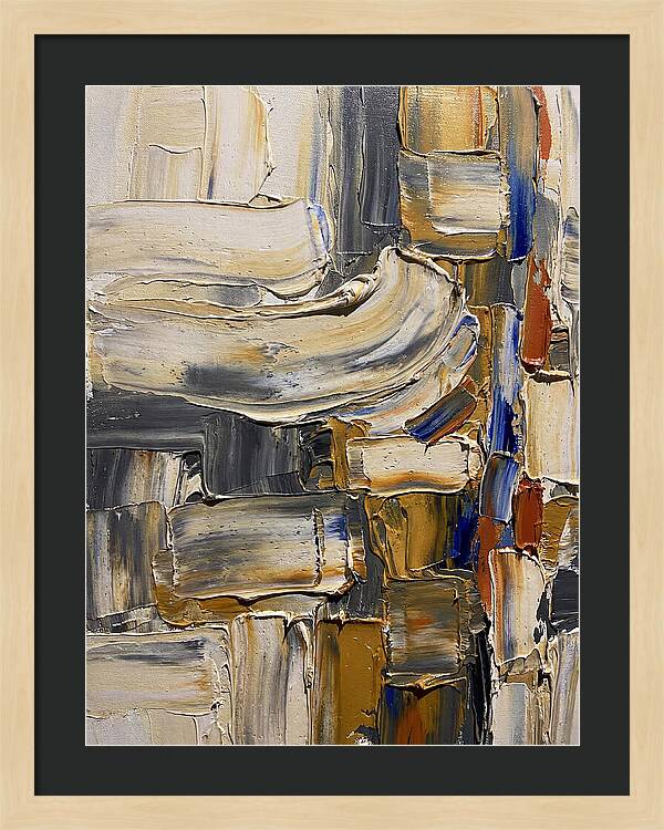 Abstract Motion In Palette Knife