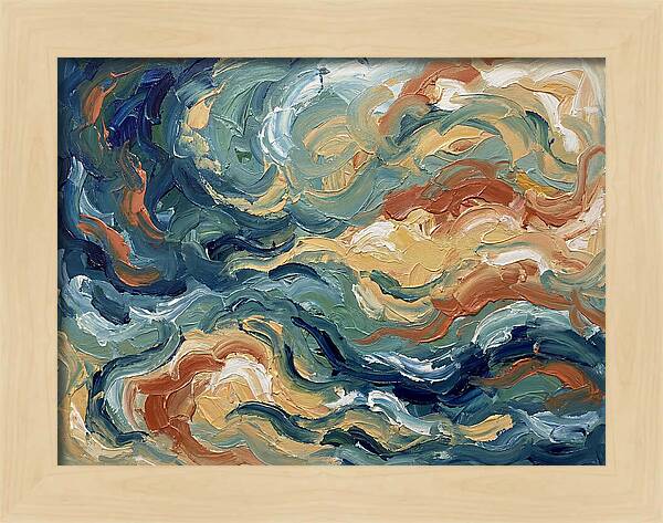 Abstract Motion Over Mediterranean Waters