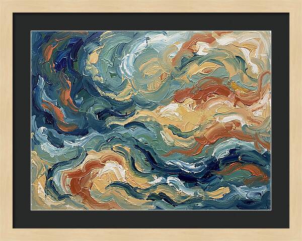 Abstract Motion Over Mediterranean Waters