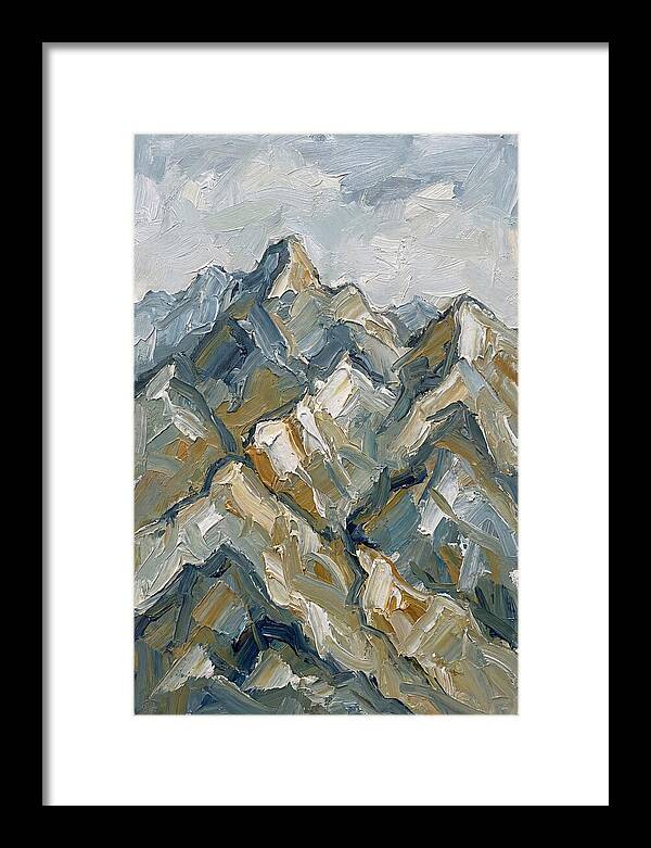 Abstract Mountain Majesty