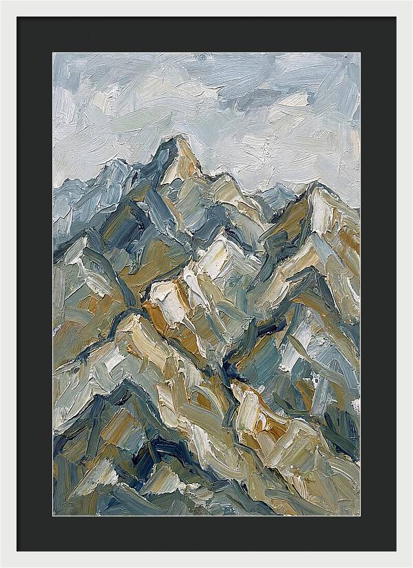 Abstract Mountain Majesty