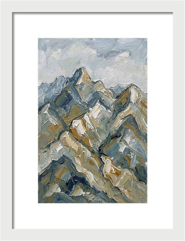 Abstract Mountain Majesty