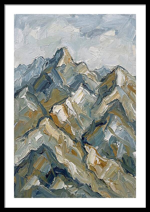 Abstract Mountain Majesty