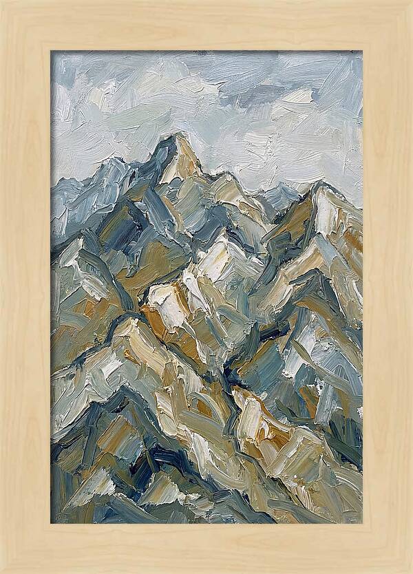 Abstract Mountain Majesty