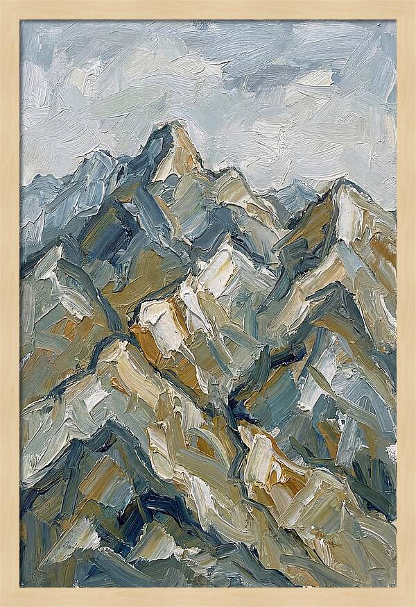Abstract Mountain Majesty