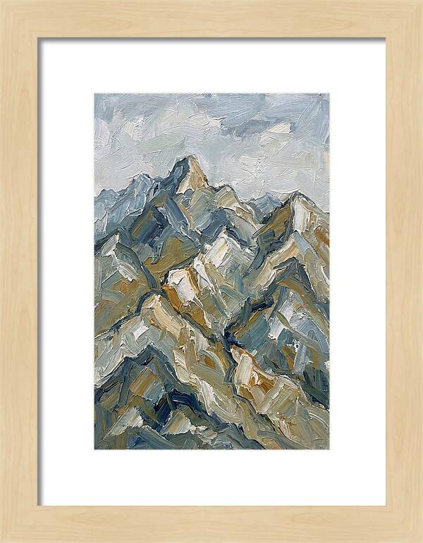 Abstract Mountain Majesty