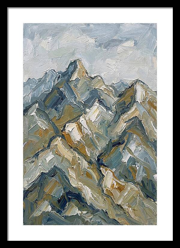 Abstract Mountain Majesty