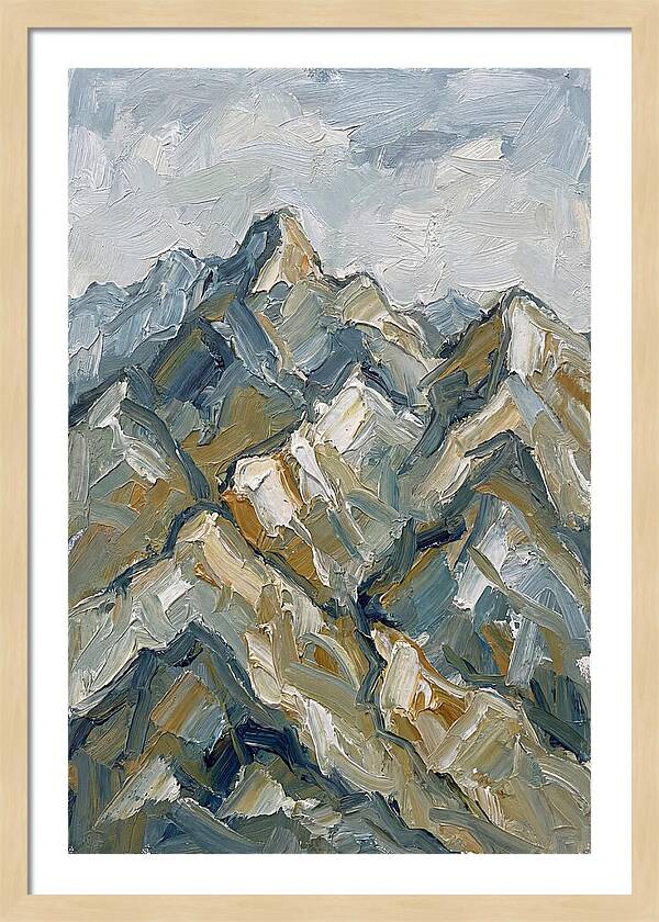 Abstract Mountain Majesty