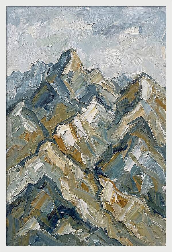Abstract Mountain Majesty