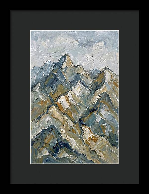 Abstract Mountain Majesty