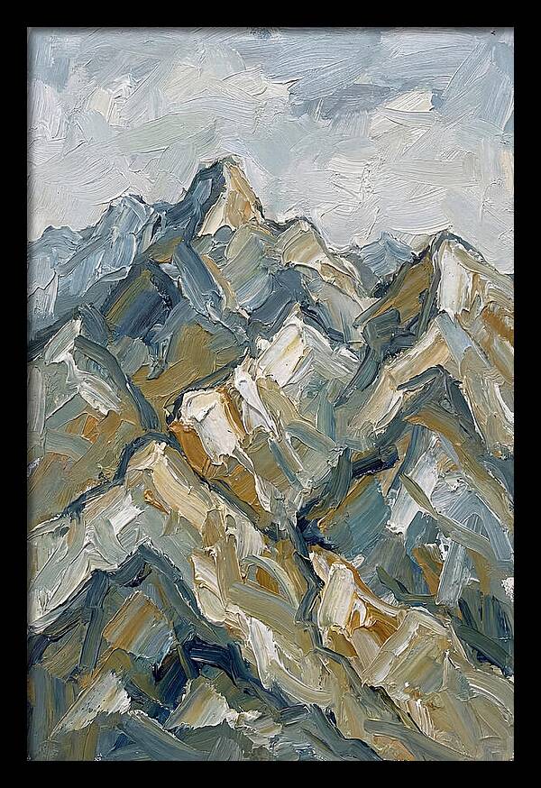 Abstract Mountain Majesty