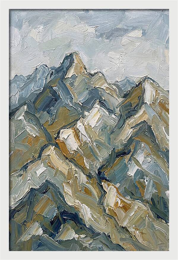 Abstract Mountain Majesty