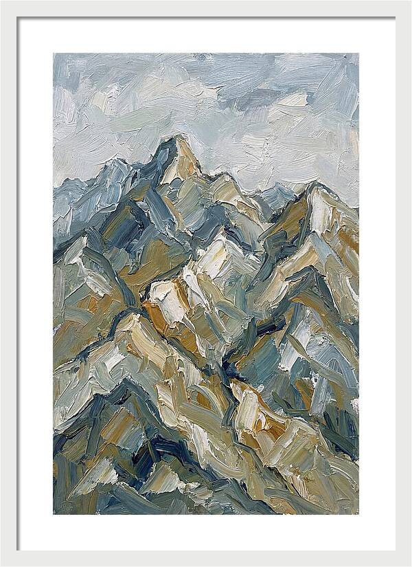 Abstract Mountain Majesty