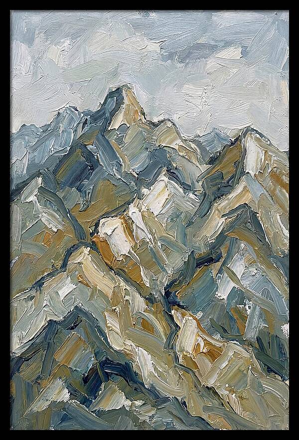 Abstract Mountain Majesty