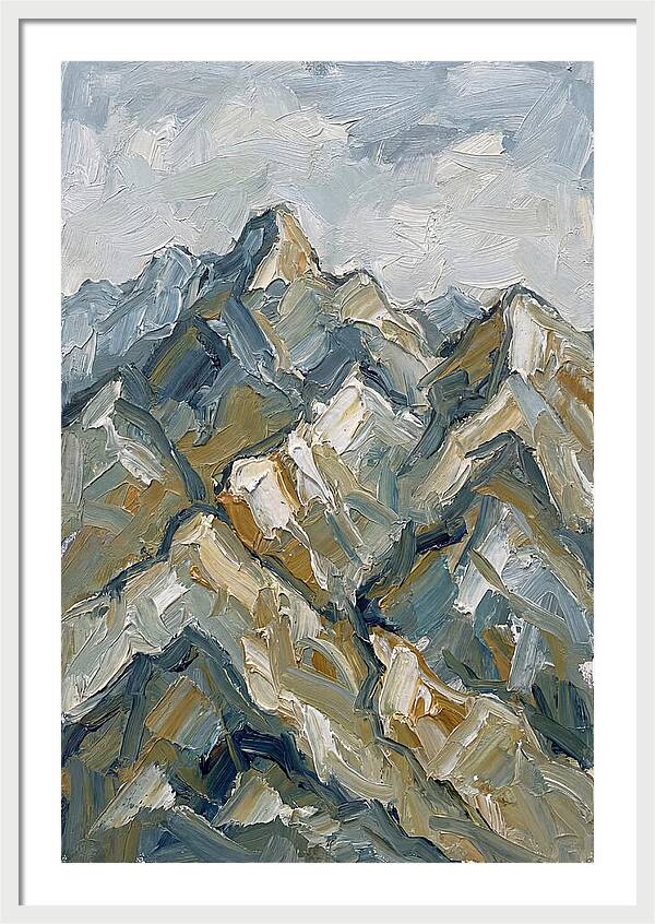 Abstract Mountain Majesty
