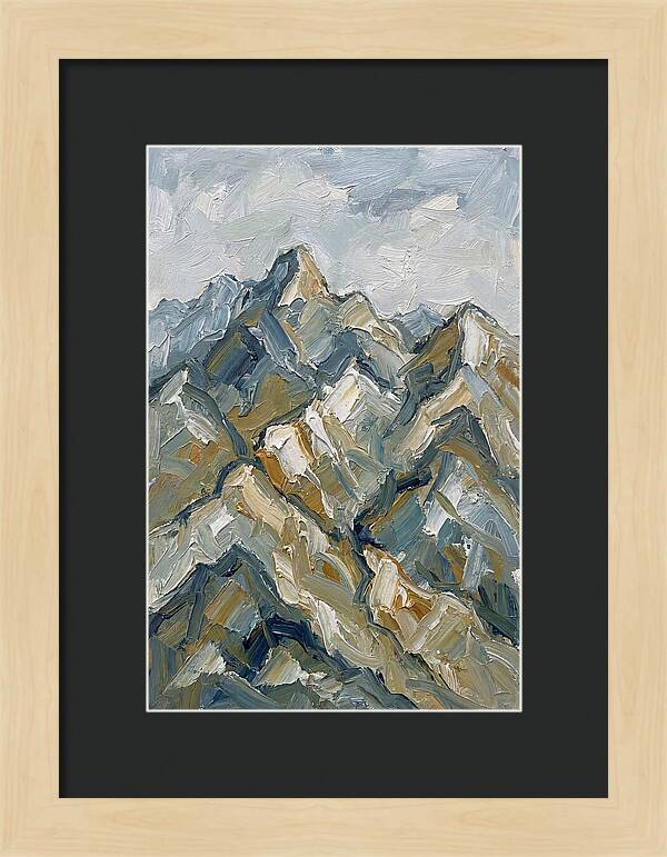 Abstract Mountain Majesty