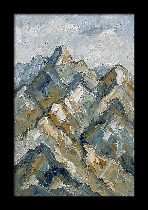 Abstract Mountain Majesty
