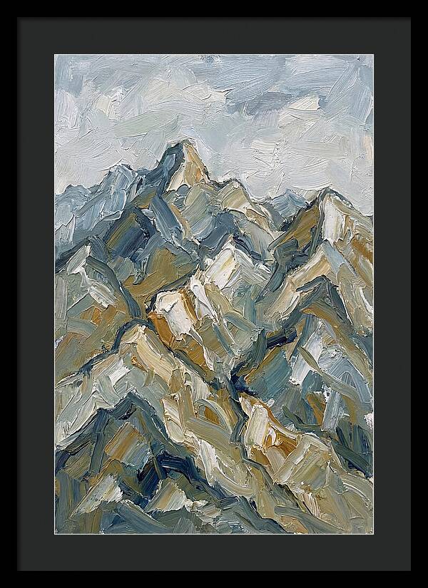 Abstract Mountain Majesty