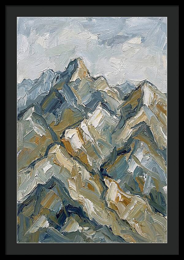 Abstract Mountain Majesty