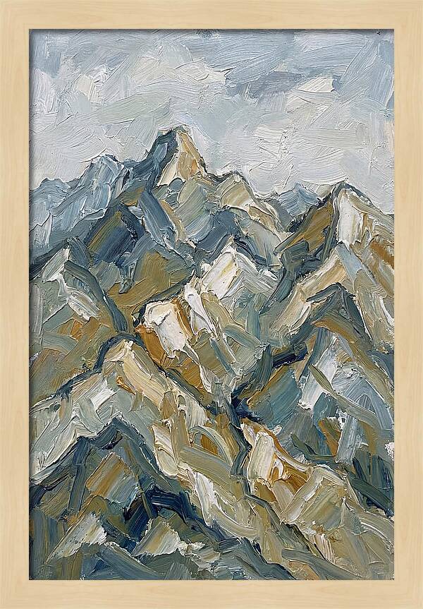 Abstract Mountain Majesty