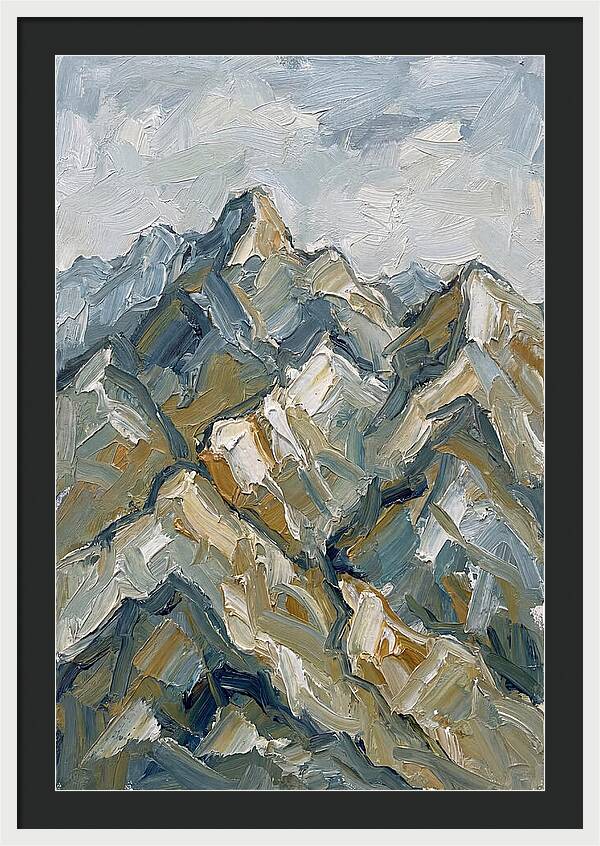 Abstract Mountain Majesty