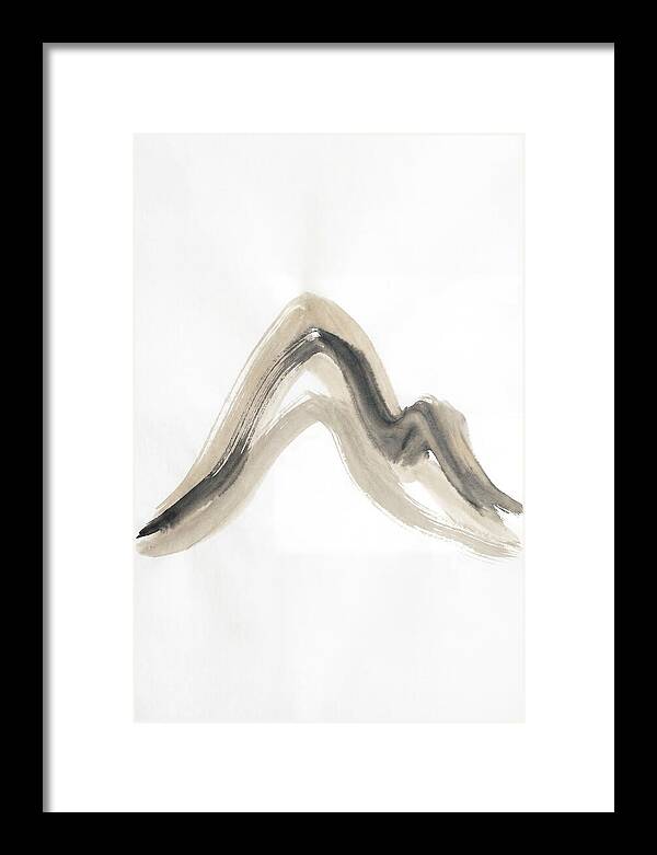 Abstract Mountain Serenity