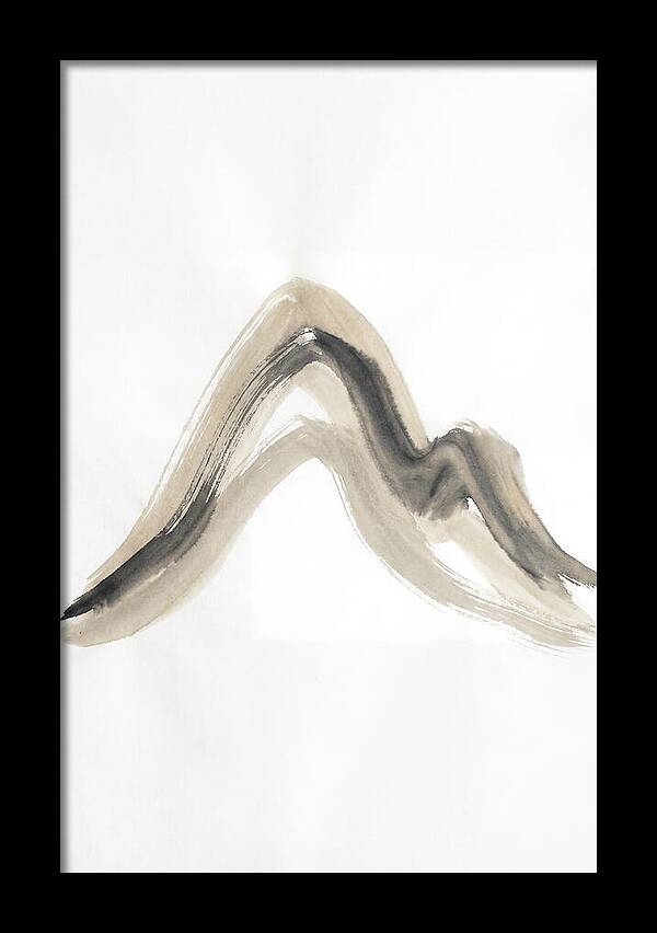 Abstract Mountain Serenity