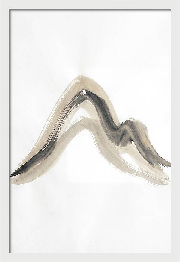 Abstract Mountain Serenity