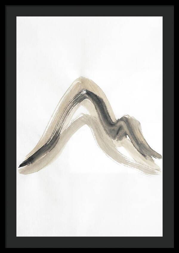 Abstract Mountain Serenity