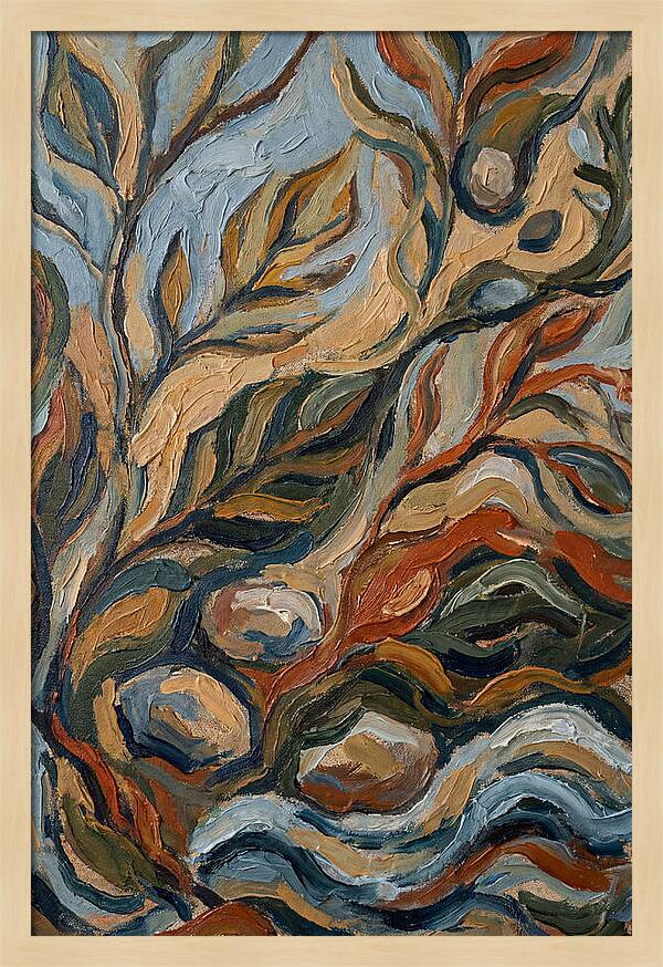 Abstract Nature Inspired By Mediterranean Elements
