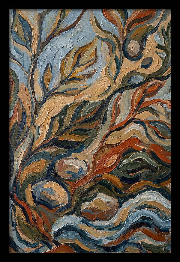 Abstract Nature Inspired By Mediterranean Elements