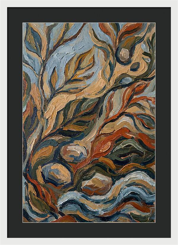 Abstract Nature Inspired By Mediterranean Elements