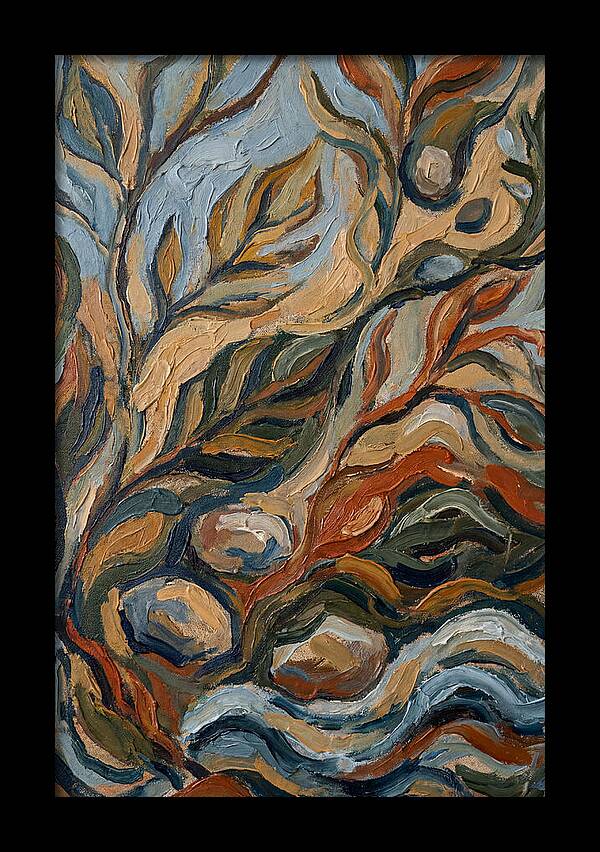 Abstract Nature Inspired By Mediterranean Elements