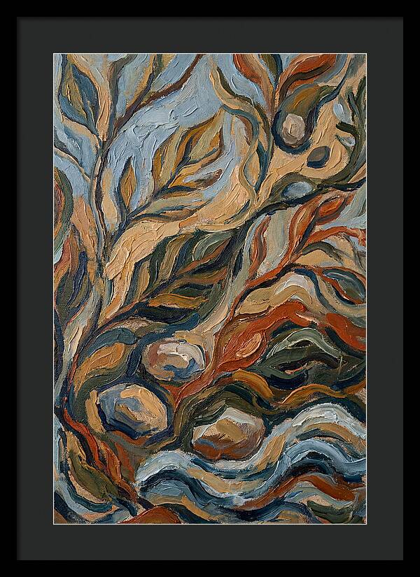Abstract Nature Inspired By Mediterranean Elements