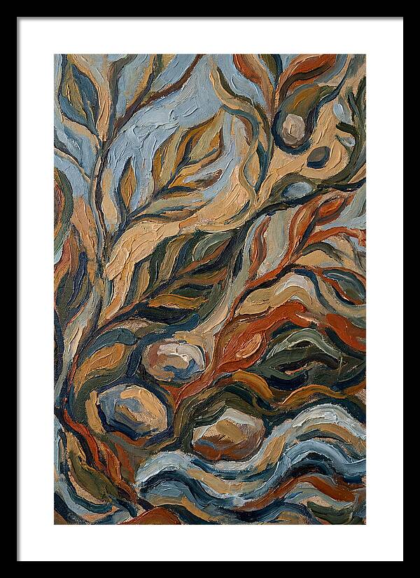 Abstract Nature Inspired By Mediterranean Elements