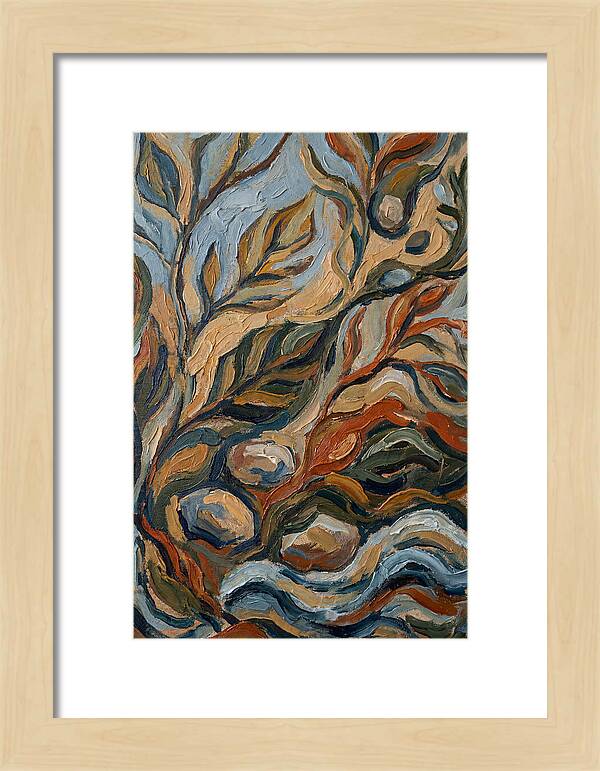 Abstract Nature Inspired By Mediterranean Elements