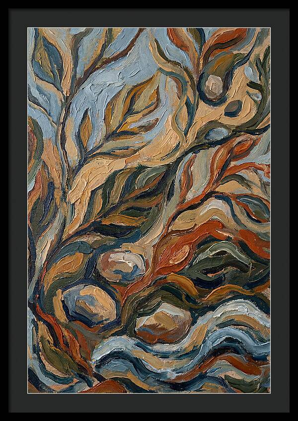 Abstract Nature Inspired By Mediterranean Elements