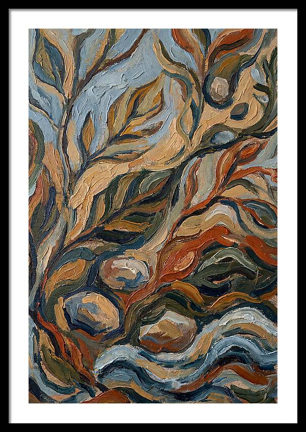 Abstract Nature Inspired By Mediterranean Elements