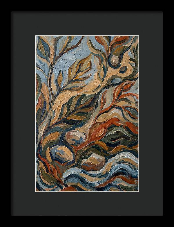 Abstract Nature Inspired By Mediterranean Elements