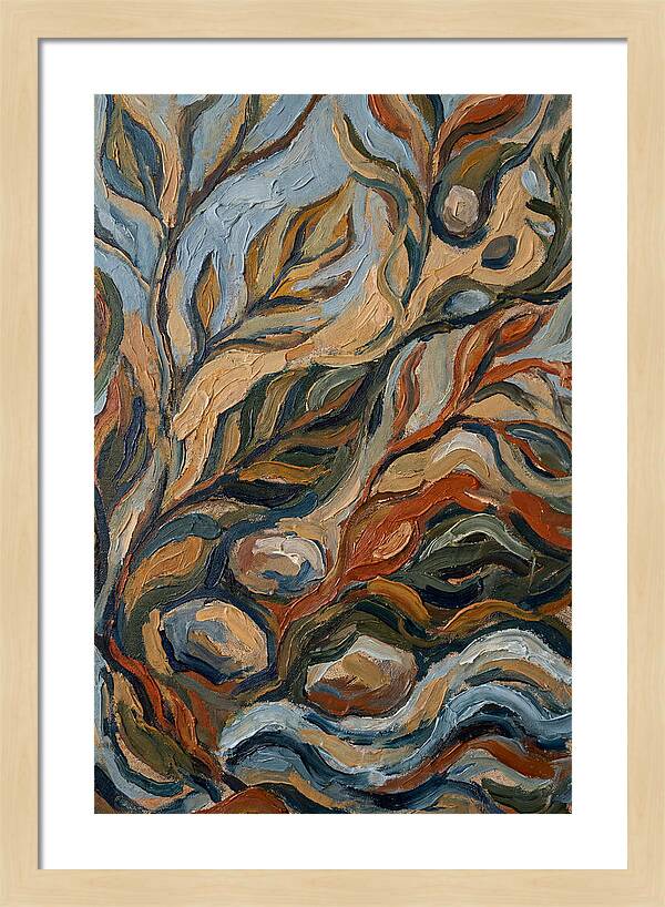 Abstract Nature Inspired By Mediterranean Elements