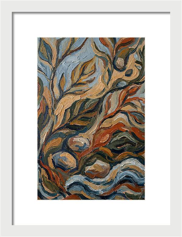 Abstract Nature Inspired By Mediterranean Elements