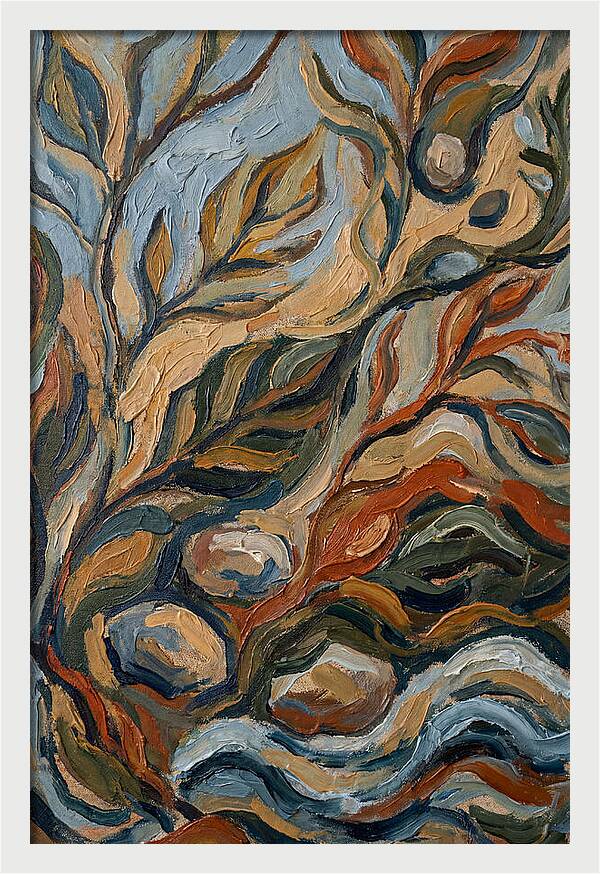 Abstract Nature Inspired By Mediterranean Elements