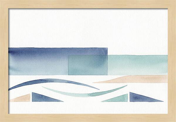 Abstract Ocean Serenity