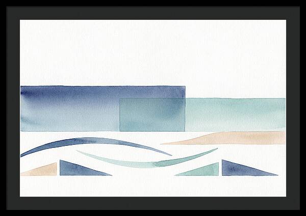 Abstract Ocean Serenity
