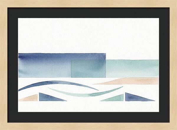 Abstract Ocean Serenity