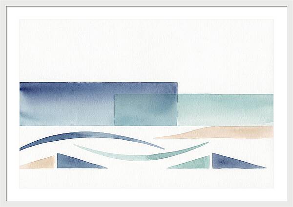 Abstract Ocean Serenity