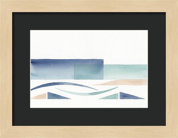 Abstract Ocean Serenity