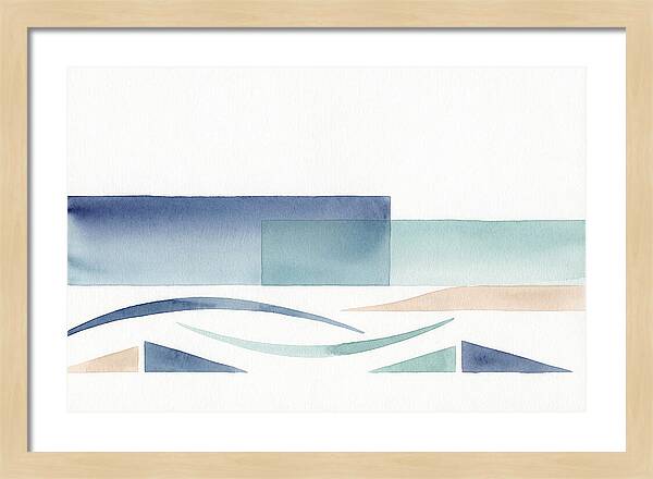 Abstract Ocean Serenity
